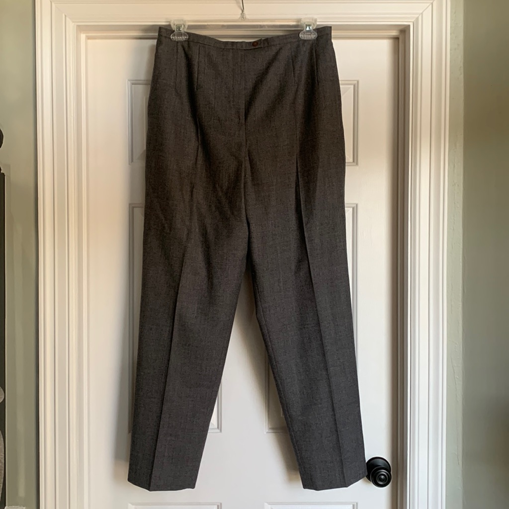 Harve Benard Lined Wool Trousers